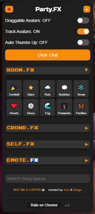 Bookmarklet Interface Preview